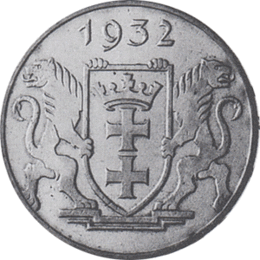 Freie Stadt Danzig 5 Gulden Krantor 1932