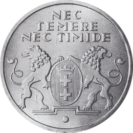 Freie Stadt Danzig 5 Gulden Kogge 1935