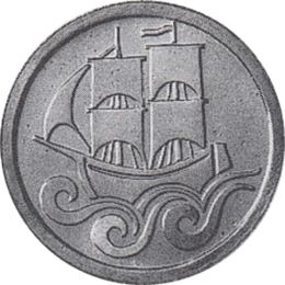 Freie Stadt Danzig 1/2 Halber Gulden 1923 und 1927