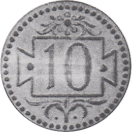 Freie Stadt Danzig 10 Pfennig 1920
