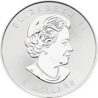 1,5 Unzen Silber Super Maple Leaf 2015 Kanada Royal Mint