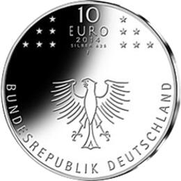 10 Euro Silber Gedenkmünze PP 2014 Konstanzer Konzil