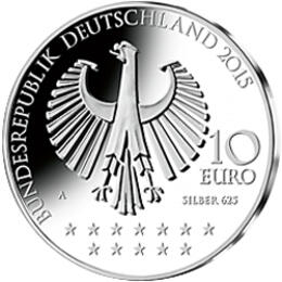 10 Euro Silber Gedenkmünze PP 2015 Otto von Bismarck