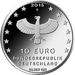 10 Euro Silber Gedenkmünze PP 2015 1000 Jahre Leipzig