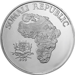 Somalia Affe 1 Unze 2000