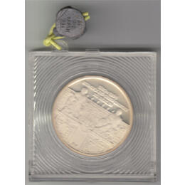 DDR 1985 10 Mark Silber Gedenkmünze Humboldt Uni PP verplombt