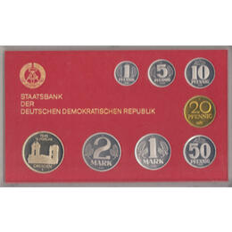 DDR KMS Kursmünzensatz PP 1985 Dresdner Frauenkirche