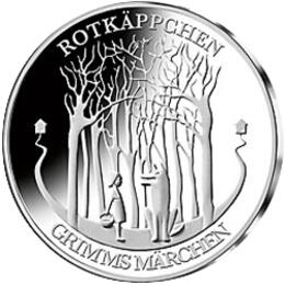 20 Euro Silber Gedenkmünze PP 2016 Rotkäppchen