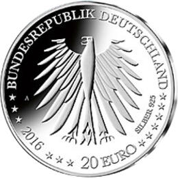 20 Euro Silber Gedenkmünze PP 2016 Rotkäppchen