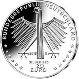 20 Euro Silber Gedenkmünze PP 2016 Otto Dix