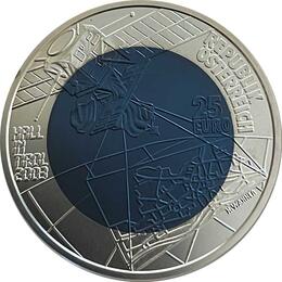 25 Euro Niob Silber Österreich 2003 Stadt Hall in Tirol