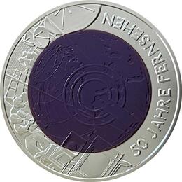 25 Euro Niob Silber Österreich 2005 Fernsehen