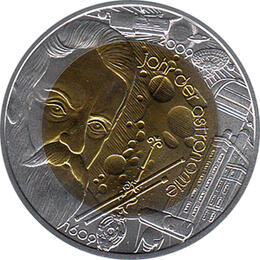 25 Euro Niob Silber Österreich 2009 Astronomie