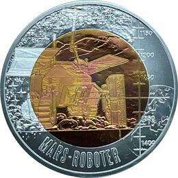 25 Euro Niob Silber Österreich 2011 Robotik