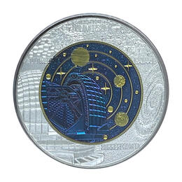 25 Euro Niob Silber Österreich 2015 Kosmologie
