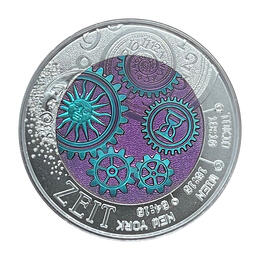 25 Euro Niob Silber Österreich 2016 Die Zeit