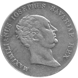 Altdeutschland Bayern Krontaler Maximilian Joseph 1806-1825
