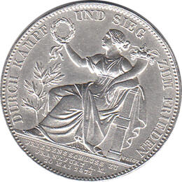 Bayern Ludwig II Siegestaler 1871