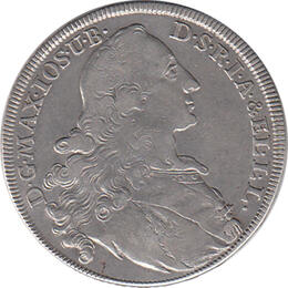 Bayern Madonnentaler 1770 Maximilian III Joseph