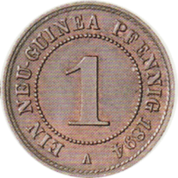 Neuguinea 1 Pfennig 1894