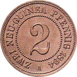 Neuguinea 2 Pfennig