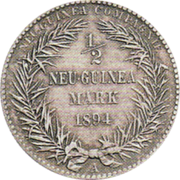 Neuguinea 1/2 Mark 1894