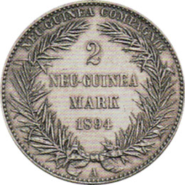 Neuguinea 2 Mark 1894
