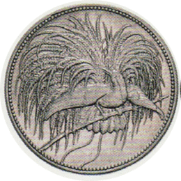 Neuguinea 5 Mark 1894
