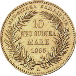 Neuguinea 10 Mark 1894