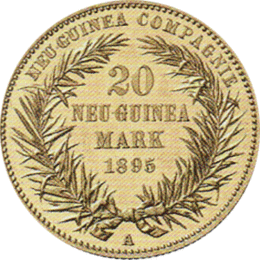 Neuguinea 20 Mark 1894