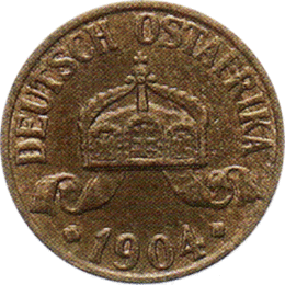 Ostafrika 1/2 Heller