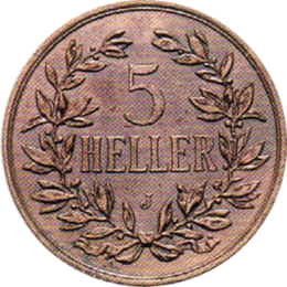 Ostafrika 5 Heller