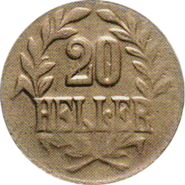 Ostafrika 20 Heller 