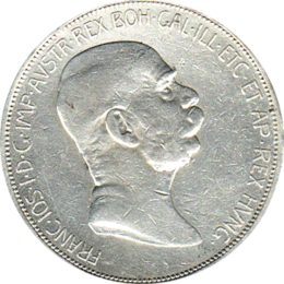 Österreich Franz Joseph 5 Kronen Regierungsjubiläum