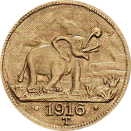 Ostafrika 15 Rupie 1916