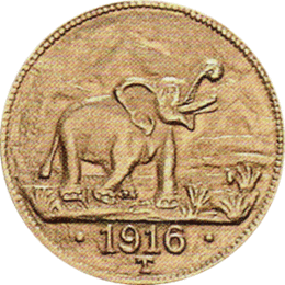 Ostafrika 15 Rupie 1916