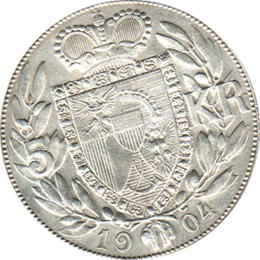 5 Kronen 1904 Johann