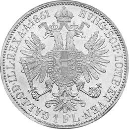 Franz Joseph 1 Florin 1848 -1916