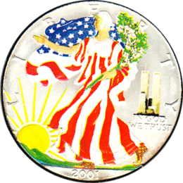 American Silber Eagle 1 Unze Farb Season