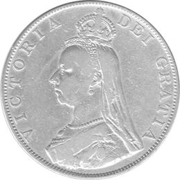 Großbritannien 2 Florin 1887 Victoria