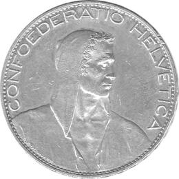 5 Franken Confoederatio 1926