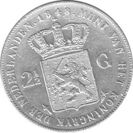2 1/2 Gulden Willem II