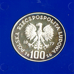 Polen 100 Zlotych Silber 197 Wladyslaw Reymont