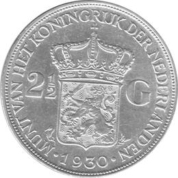 2 1/2 Gulden Wilhelmina