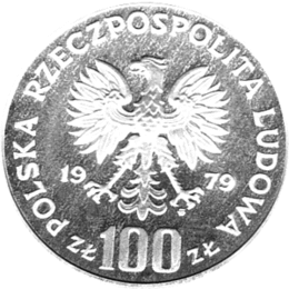 Polen 100 Zlotych Silber 1979 Henryk Wieniawski