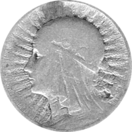 Polen 2 Zlote Silber 1933
