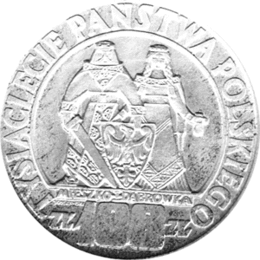 Polen 100 Zlotych Silber 1966 Tysiaclecie Panstwa Polskiego