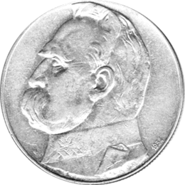 Polen 10 Zlotych Silber 1954