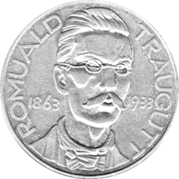 Polen 10 Zlotych Silber 1933 Romuald Traugutt