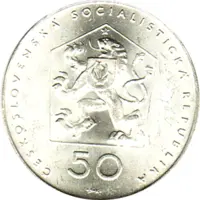 50 Korun, Tschechoslowakei, 1971